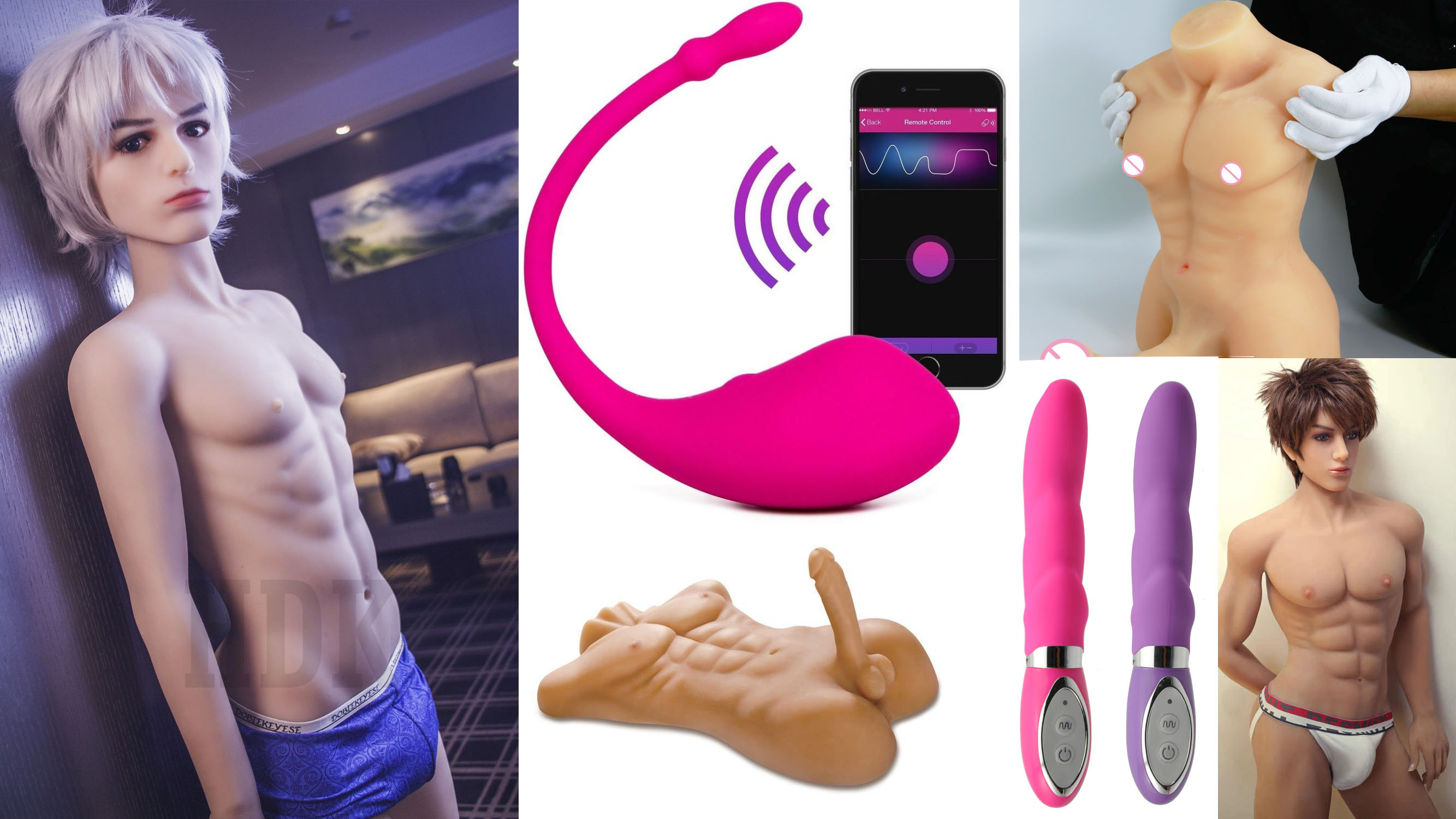Hot SexToys and Vibrators Gadgets for Girls